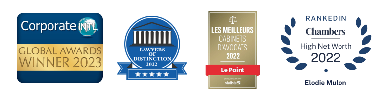 Chauveau Mulon & Associés élu meilleur cabinet d'avocats 2022